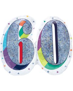 PALLONCINO ECCO IL 60° COMPLEANNO PZ.1