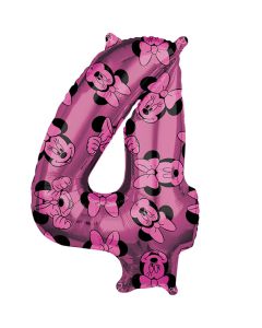 PALLONCINO MINNIE 4° COMPLEANNO PZ 1