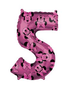 PALLONCINO MINNIE 5° COMPLEANNO PZ 1