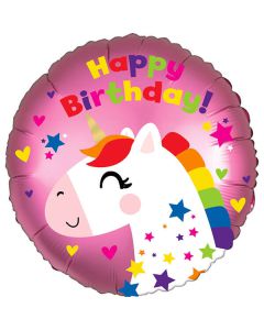 PALLONCINI BUON COMPLEANNO UNICORNO PZ.1