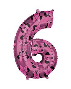 PALLONCINO MINNIE 6° COMPLEANNO PZ 1