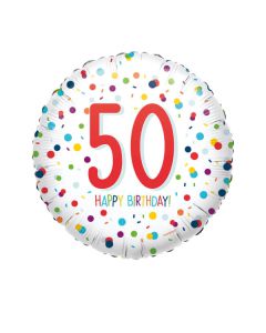 Palloncini 50 Compleanno Confetti Pz.1