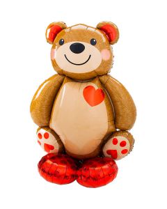 Palloncino grande orso coccolo pz.1 air loonz