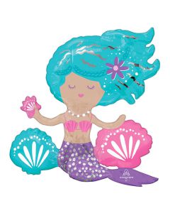 Palloncino sirena del mare pz.1