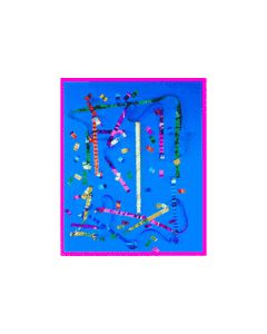 METALLIC STREAMERS w FETTI NO CO2