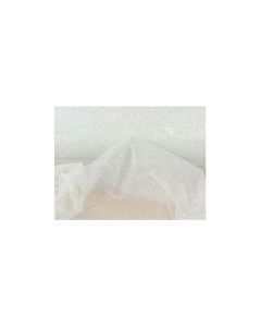 TULLE GLITTER BIANCO PERLA PZ.1