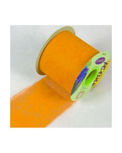 NASTRO POLYTULLE ARANCIO PZ.1