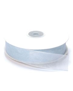 NASTRO ORGANZA CELESTE PZ.1