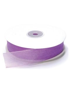 NASTRO ORGANZA LILLA PZ.1