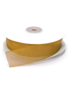 NASTRO ORGANZA GIALLO ORO PZ.1