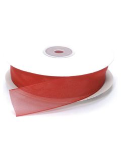 NASTRO ORGANZA ROSSO PZ.1