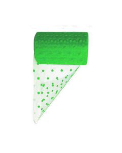 TULLE POIS VERDE PZ.1