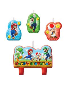 Candeline Super Mario Bros Pz.4