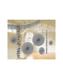 KIT FESTONE ARGENTO PZ.18
