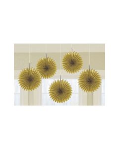DECORAZIONE ROSONE ORO PZ.5