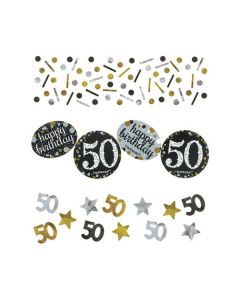 CONFETTI 50° COMPLEANNO ORO PZ.1