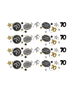 CONFETTI 70° COMPLEANNO ORO PZ.1
