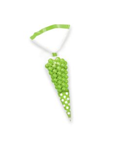 SACCHETTI CONO VERDE LIME PZ.10
