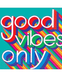Tovaglioli Good Vibes Only Pz.16