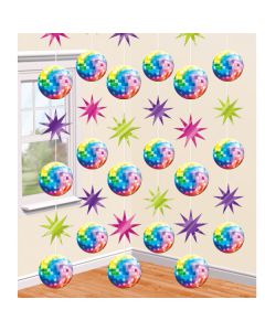 DECORAZIONE FILARE DISCO DANCER PZ.6