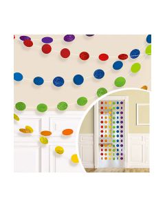DECORAZIONE FILARE ARCOBALENO PZ.6