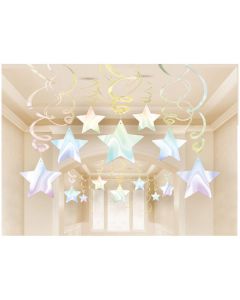 FESTONE PENDANTE STELLE IRIDE PZ.30