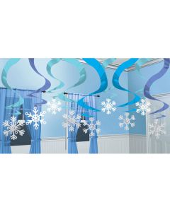 DECORAZIONE FIOCCO DI NEVE PZ.15