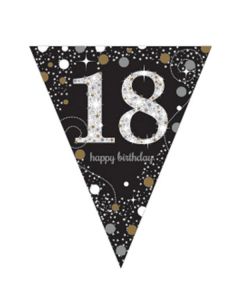 BANDIERINA 18° COMPLEANNO PZ.1