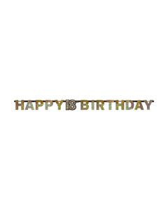 FESTONE 18° COMPLEANNO GOLD PZ.1