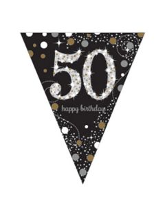 BANDIERINA 50° COMPLEANNO PZ.1