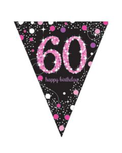 BANDIERINA 60° COMPLEANNO PZ.1