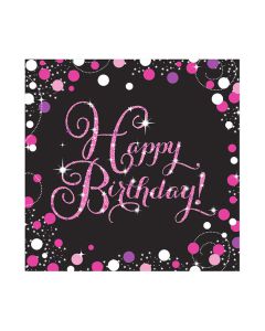 TOVAGLIOLO HAPPY BIRTHDAY PINK PZ.16