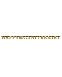FESTONE 50° ANNIVERSARIO ORO PZ.1