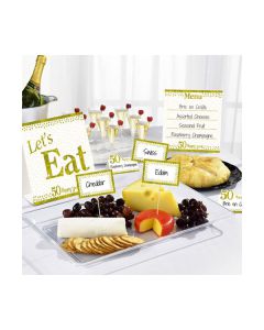 BUFFET KIT 50° ANNIVERSARIO PZ.12