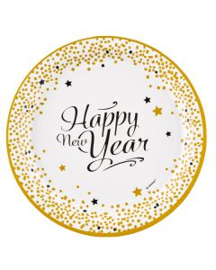 Piatti happy new year pz.8