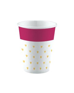 Bicchieri everyday love small heart pz.8