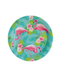 PIATTI FLAMINGO PARADISE PZ.8