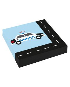 Tovaglioli polizia emergenza pz.20