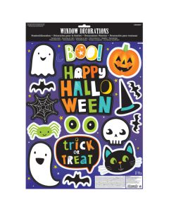 Adesivi Per Finestre Halloween Pz.1