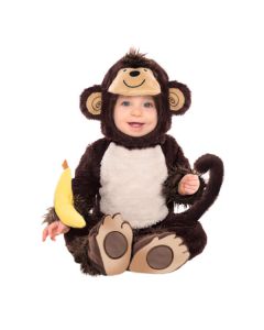 Costume Baby Scimmietta 2/3y Pz.1