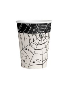 Bicchiere Halloween Ragnatela Pz.8
