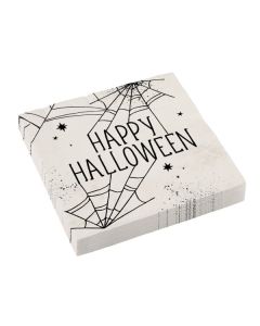 Tovaglioli Halloween Ragnatela Pz.16