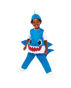 Costume Baby Shark Blu Pz.1 - 2-3 Anni - Cm.98