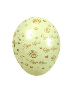 PALLONCINO OGGI SPOSI ROSE (5") PZ.100