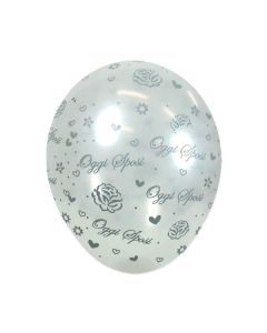 PALLONCINO OGGI SPOSI ROSE (5") PZ.100