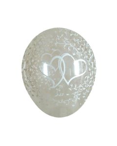 PALLONCINO CUORE FILIGREE (5") PZ.100