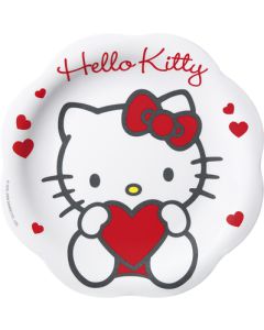 PIATTO PIANO HELLO KITTY MELAMINA PZ.1