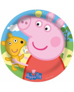 Piatto Piano Peppa Pig Melamina Pz.1 Cm.20