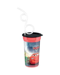 BICCHIERE CARS CON CANNUCCIA PZ.1