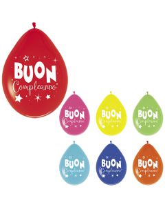 Palloncino Buon Compleanno Ass. Pz.20